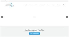 Desktop Screenshot of hairsurgical.com